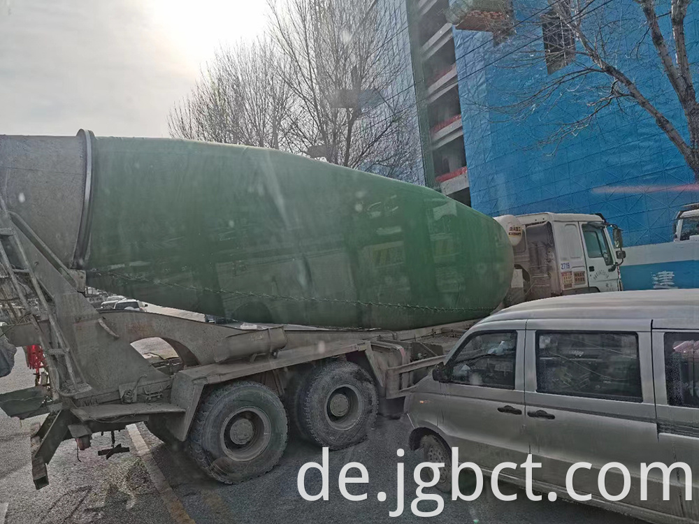 Cold And Warm Cement Mixer Truck Tank Coat